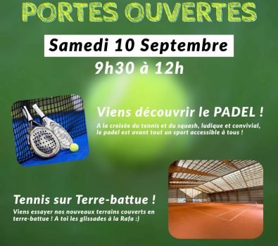 Journée Portes Ouvertes – Tennis Club Lavandou