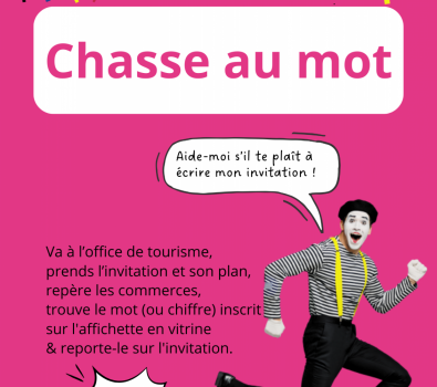 Chasse au trésor – vacances de la Toussaint