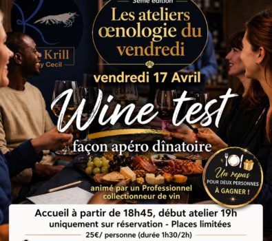 I laboratori enologici del venerdì – Le Krill by Cécil