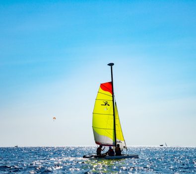 battesimo in catamarano