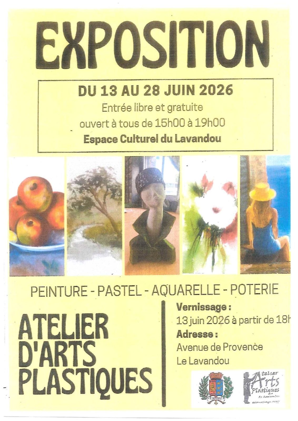 Mostra del Laboratorio di Arti Plastiche_Le Lavandou