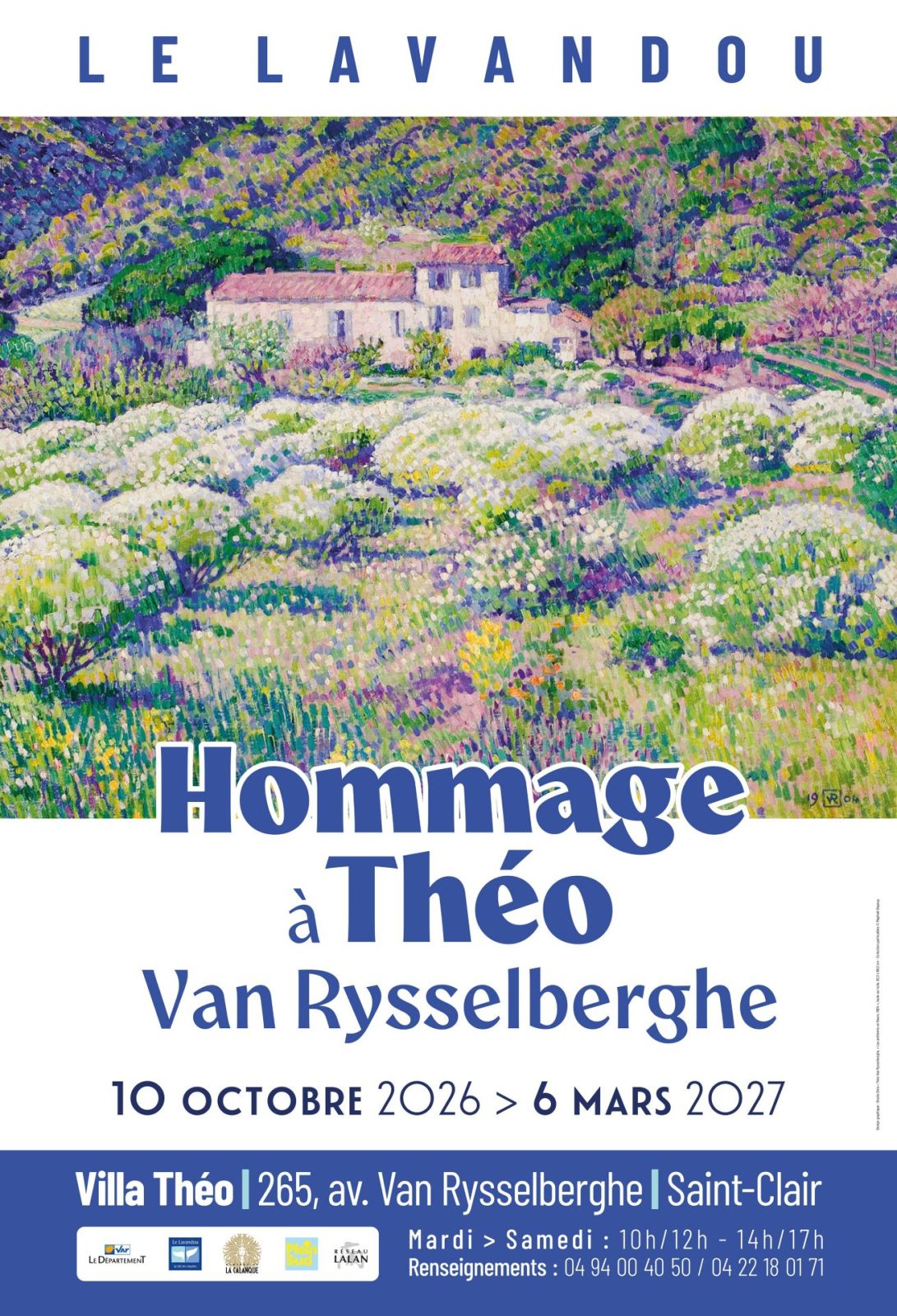 Mostra alla Villa Théo – Omaggio a Théo Van Rysselberghe_Le Lavandou