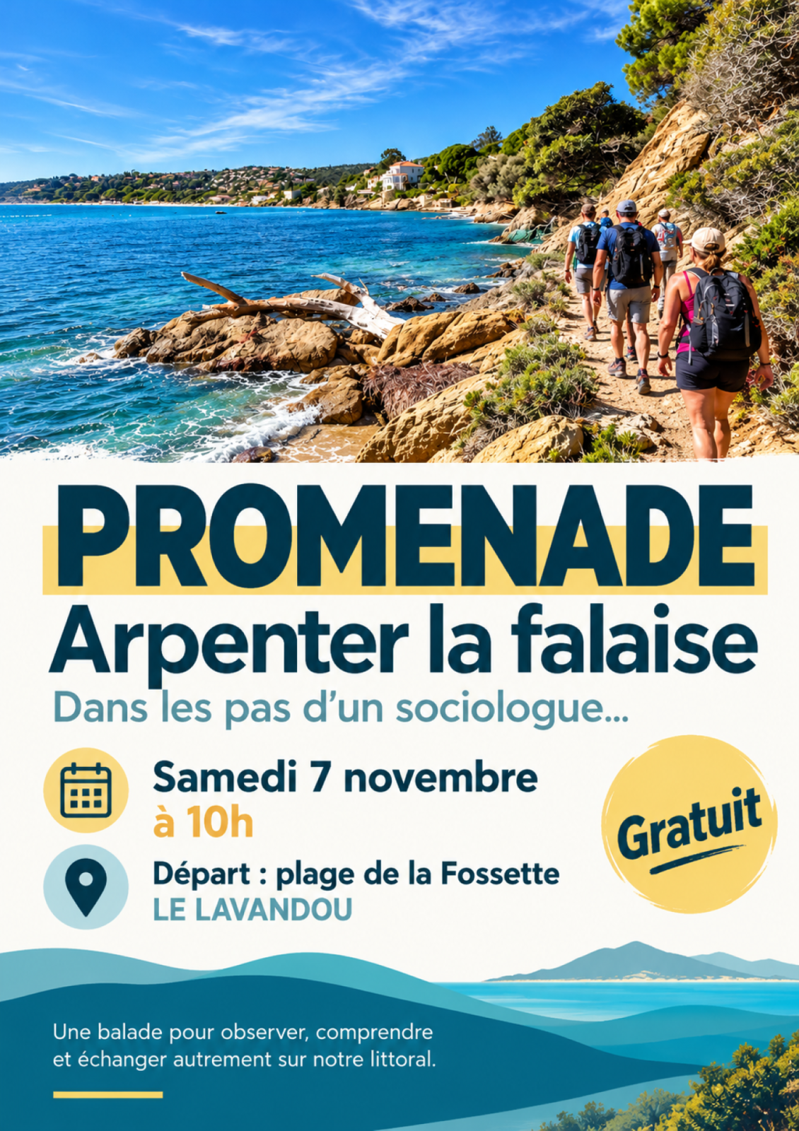Promenade “Arpenter la falaise”_Le Lavandou